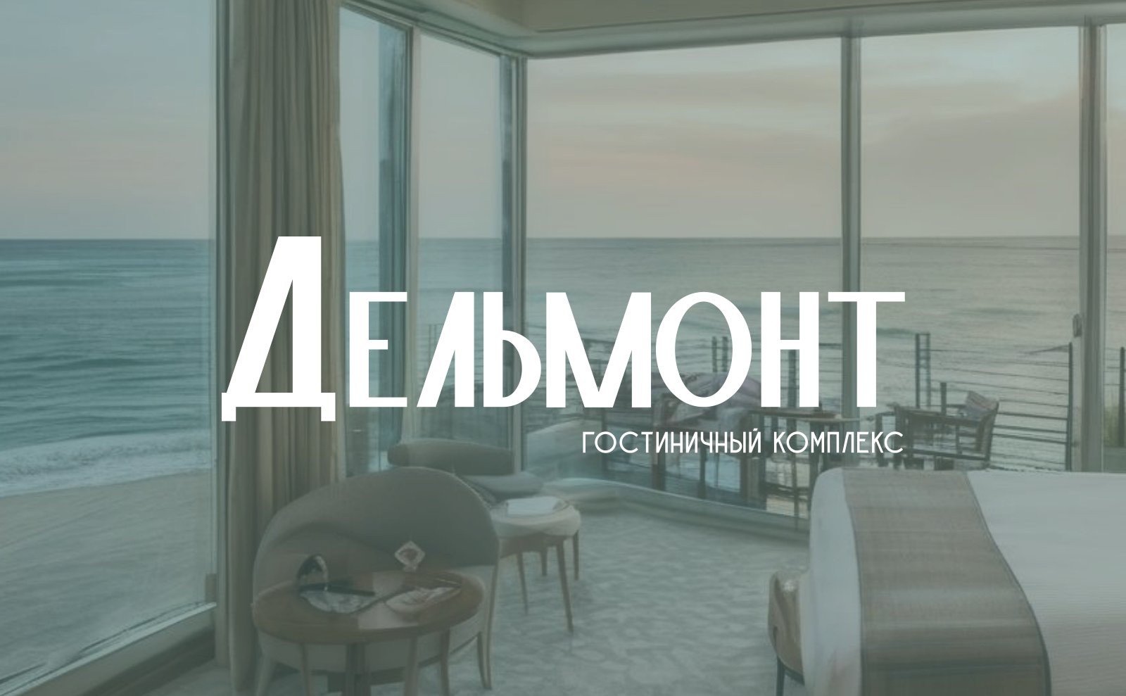 Брендбук отеля «Дельмонт»: обложка
