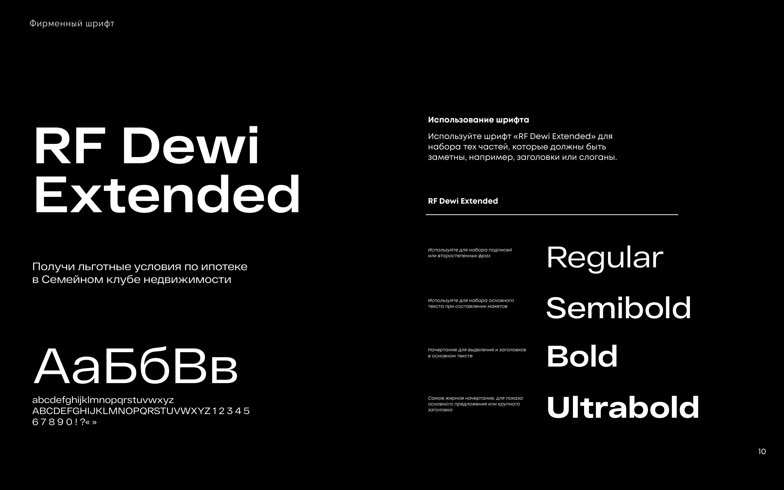 Шрифт RF Dewi Extended